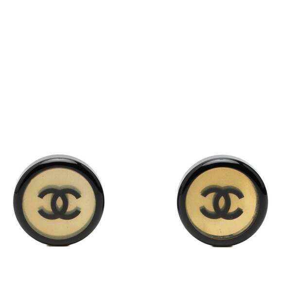 Chanel Cc Logo Clip-On Earrings #244010C55B